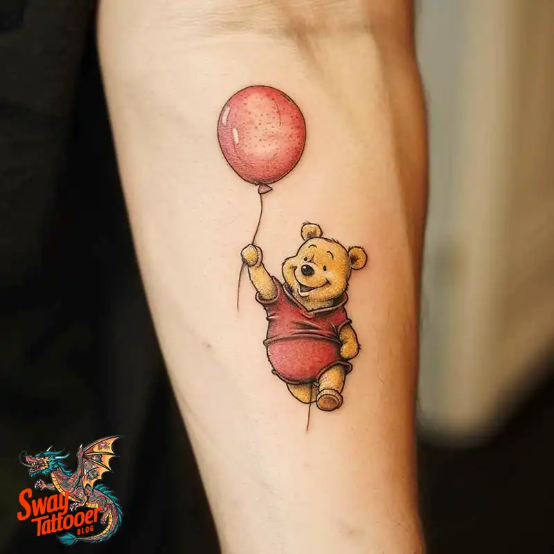 150 Winnie the Pooh Tattoo Ideas, Designs and Meaning 73 Winnie the Pooh Tattoo Design