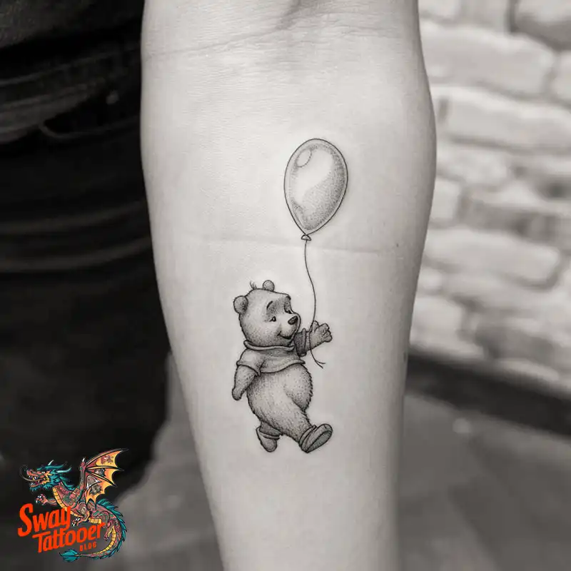 150 Winnie the Pooh Tattoo Ideas, Designs and Meaning 72 Winnie the Pooh Tattoo Design
