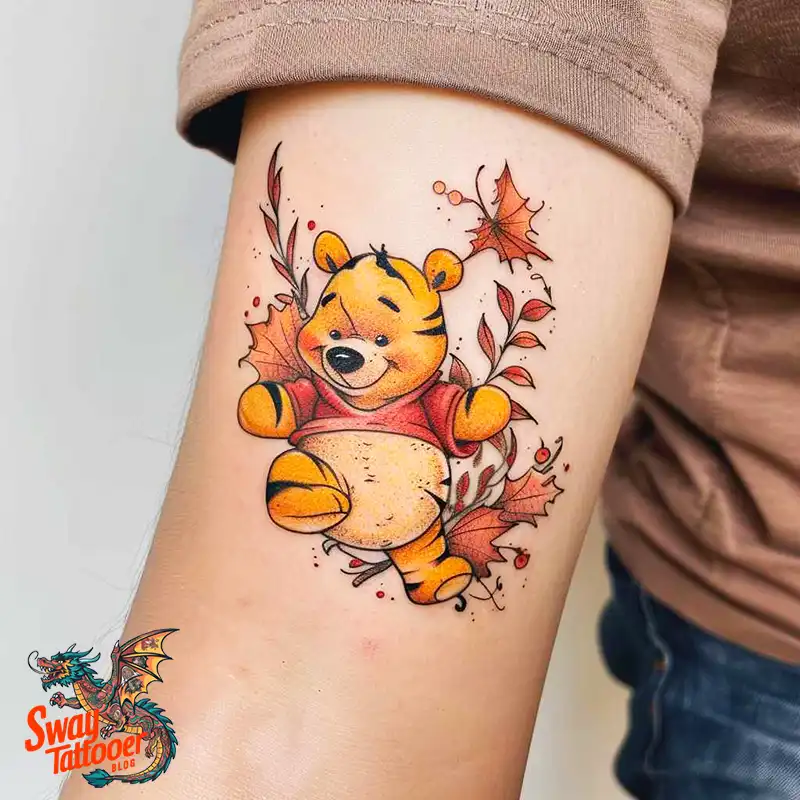 150 Winnie the Pooh Tattoo Ideas, Designs and Meaning 64 Winnie the Pooh Tattoo Design