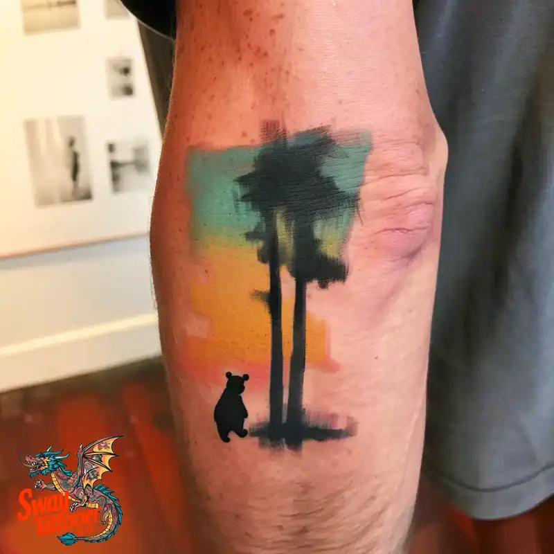 150 Winnie the Pooh Tattoo Ideas, Designs and Meaning 141 winnie the pooh9