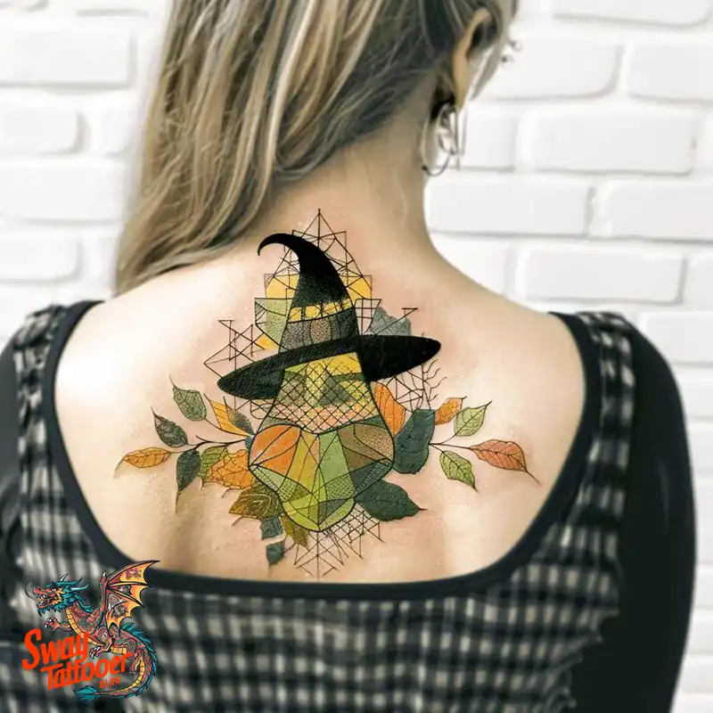 Witch Tattoo Design