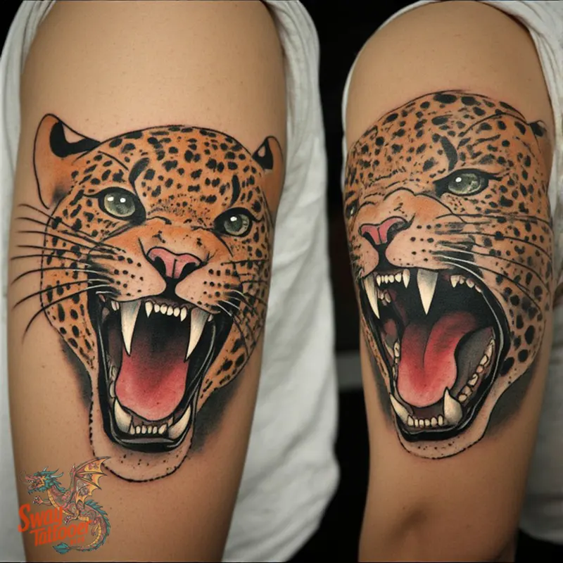 Leopard Tattoo idea 13