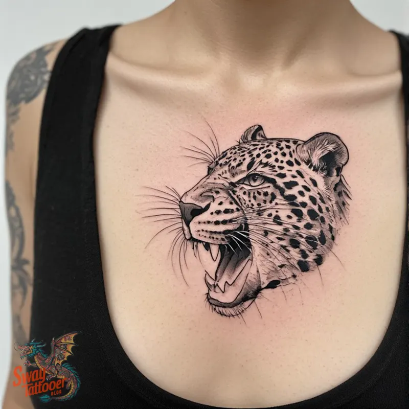Leopard Tattoo idea 16