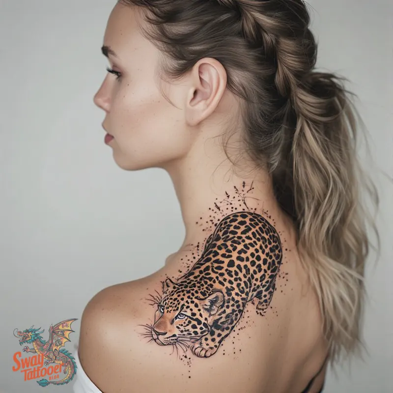 Leopard Tattoo idea 6