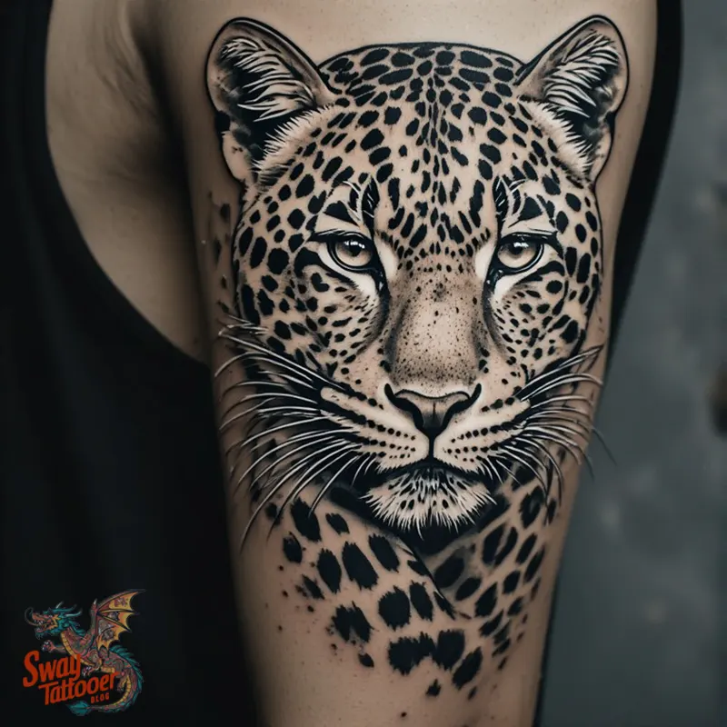 Leopard Tattoo idea 7
