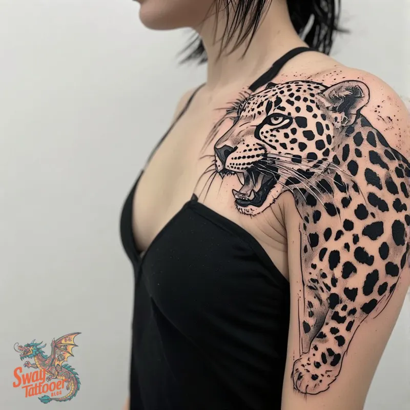 Leopard Tattoo idea 8