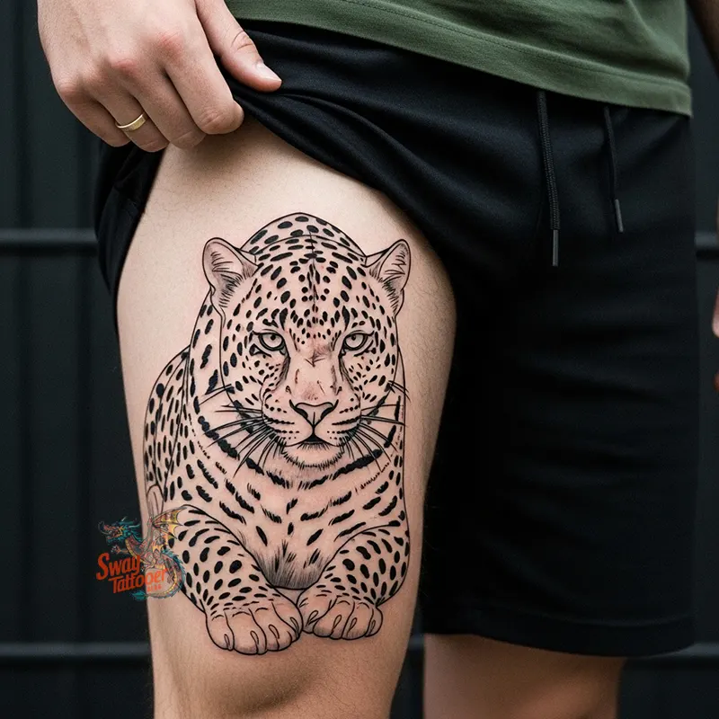 leopard tattoo ideas11