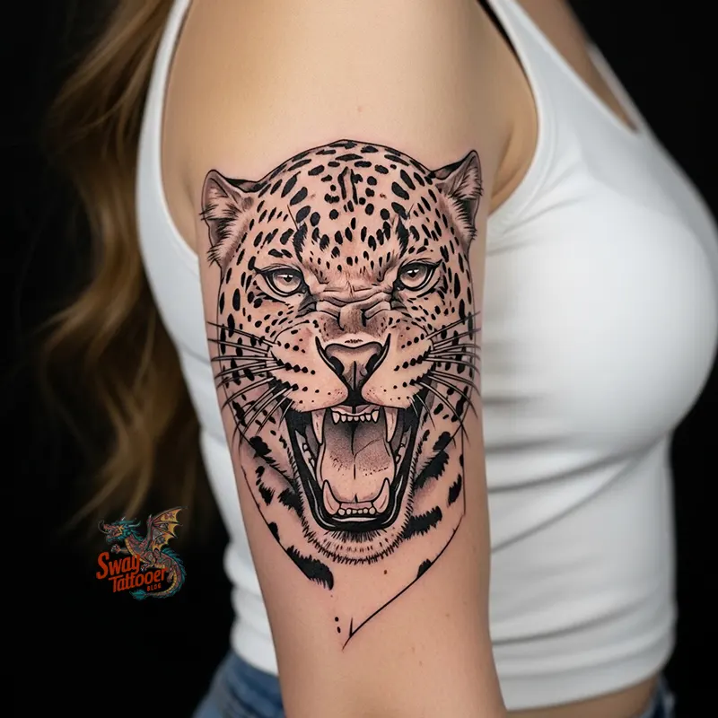 leopard tattoo ideas14