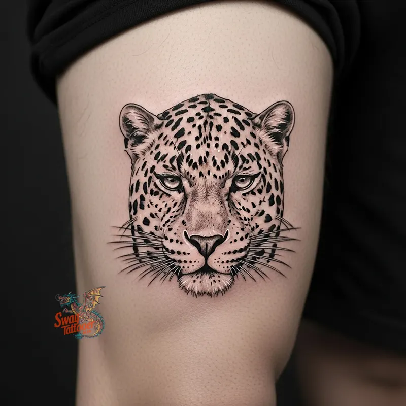 leopard tattoo ideas17