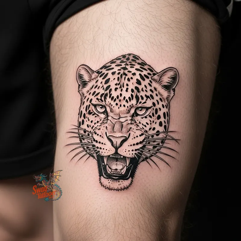 leopard tattoo ideas18