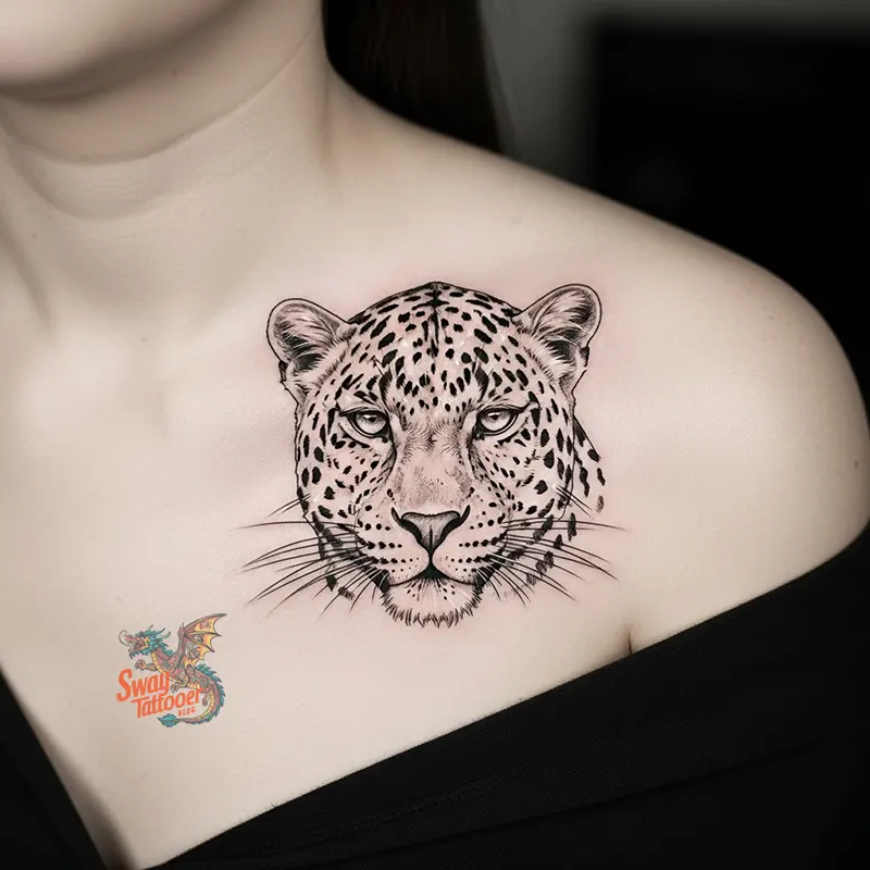 leopard tattoo ideas26