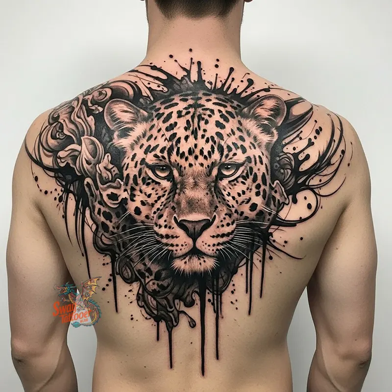leopard tattoo ideas32