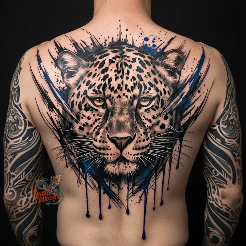 leopard tattoo ideas33