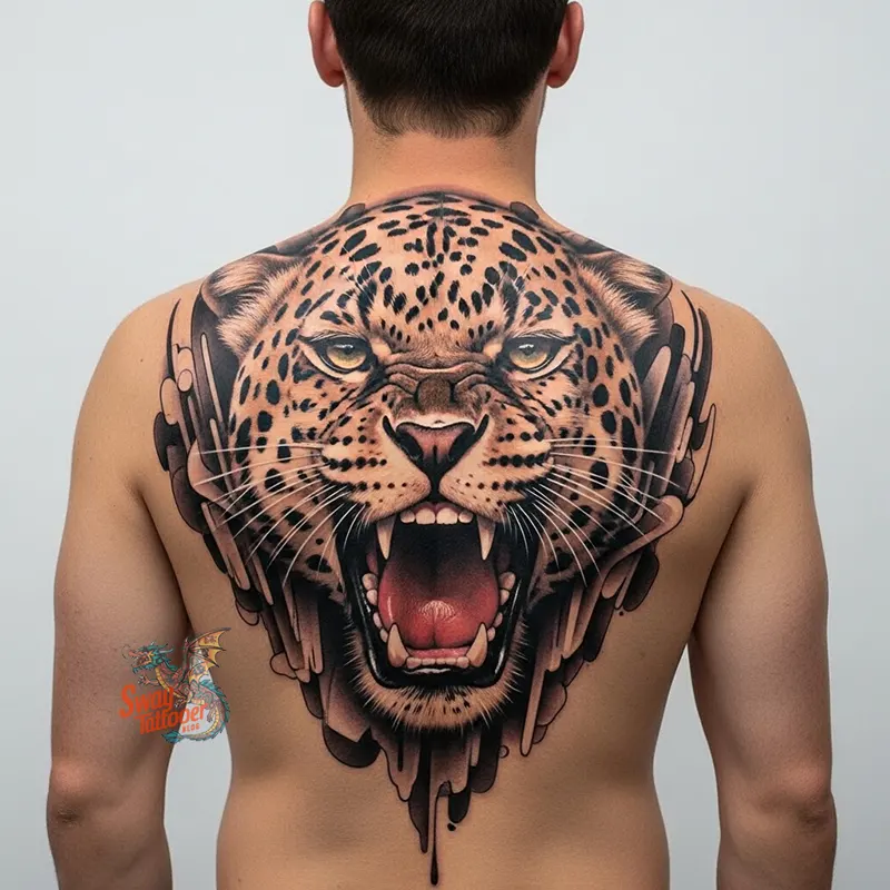 leopard tattoo ideas36