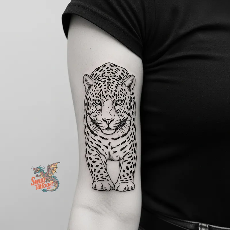 leopard tattoo ideas9
