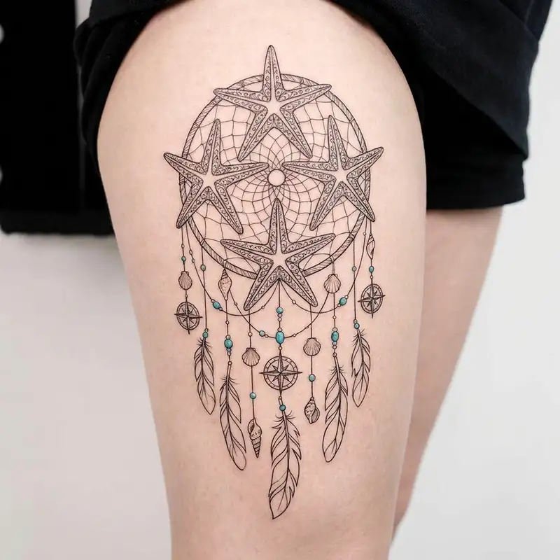 100 Starfish Tattoos: Meaning, Styles & Design Ideas 56 Starfish Tattoo Design