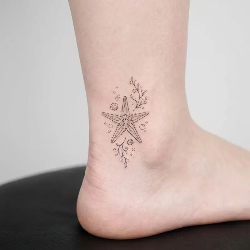 100 Starfish Tattoos: Meaning, Styles & Design Ideas 52 Starfish Tattoo Design