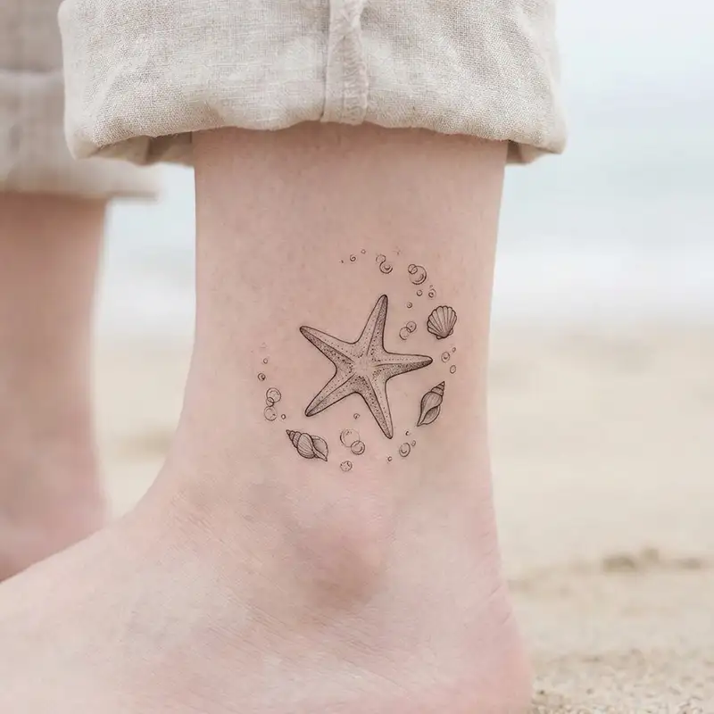 100 Starfish Tattoos: Meaning, Styles & Design Ideas 51 Starfish Tattoo Design