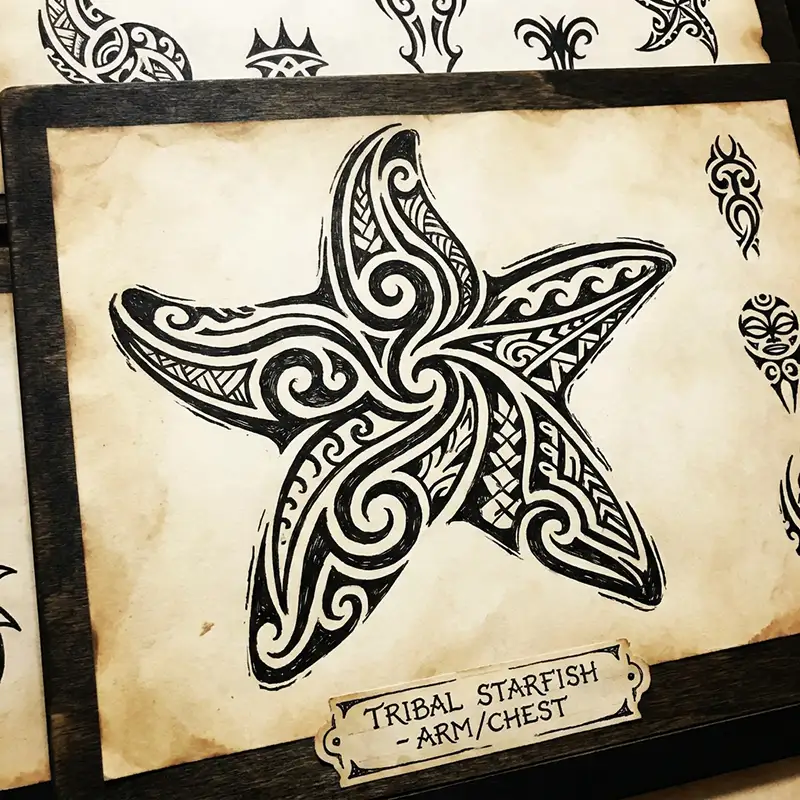 100 Starfish Tattoos: Meaning, Styles & Design Ideas 41 Starfish Tattoo Design