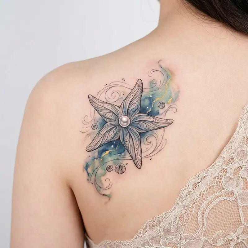 100 Starfish Tattoos: Meaning, Styles & Design Ideas 40 Starfish Tattoo Design