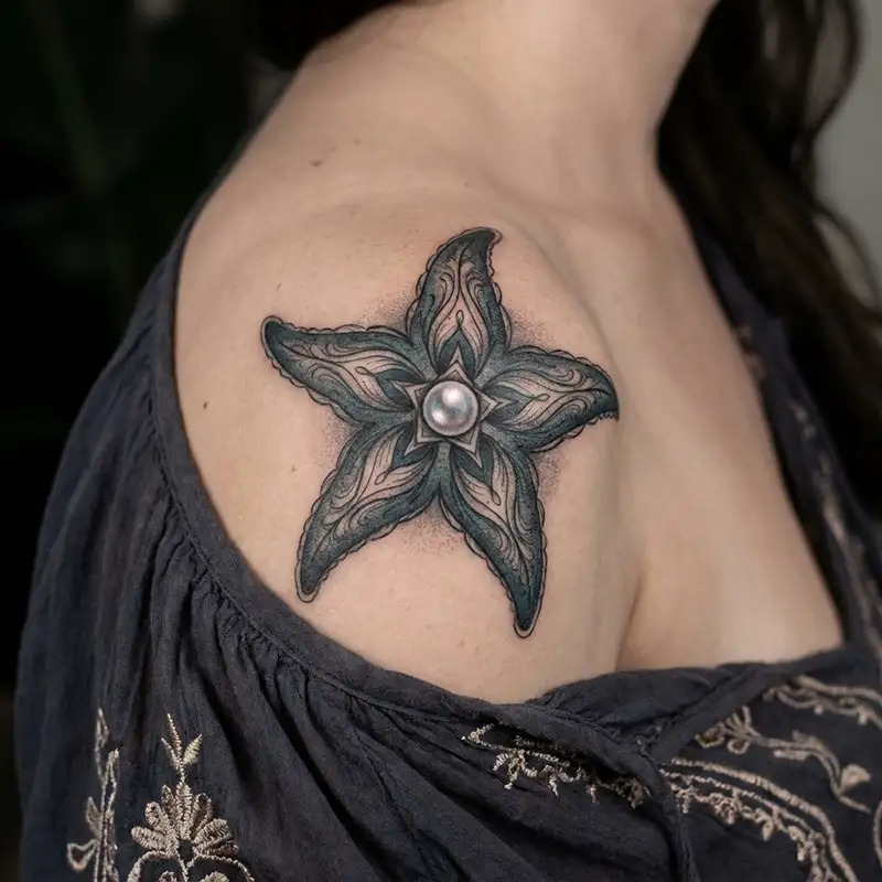100 Starfish Tattoos: Meaning, Styles & Design Ideas 38 Starfish Tattoo Design