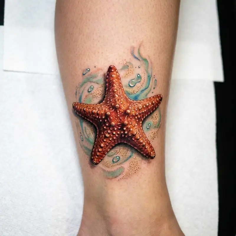 100 Starfish Tattoos: Meaning, Styles & Design Ideas 32 Starfish Tattoo Design