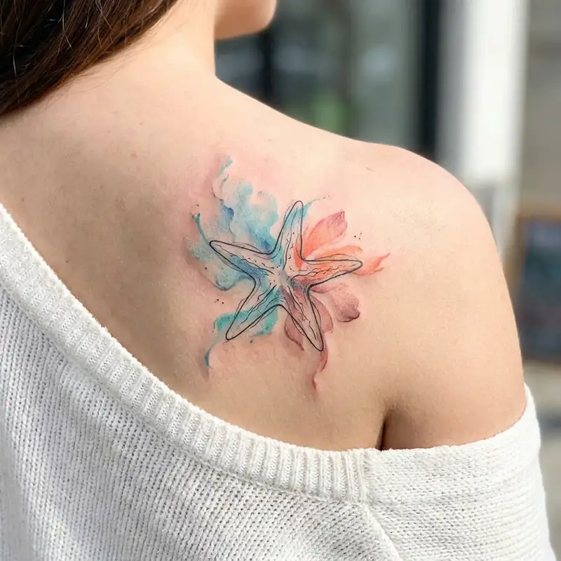 100 Starfish Tattoos: Meaning, Styles & Design Ideas 17 Starfish Tattoo Design Ideas