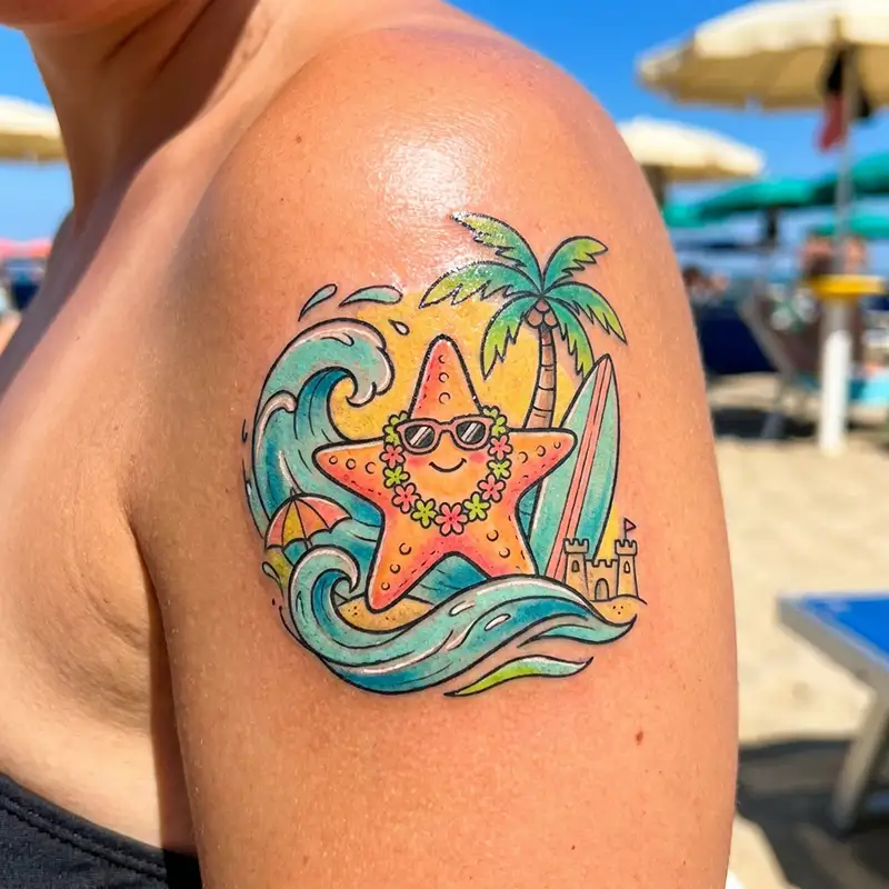 100 Starfish Tattoos: Meaning, Styles & Design Ideas 13 Starfish Tattoo Design Ideas