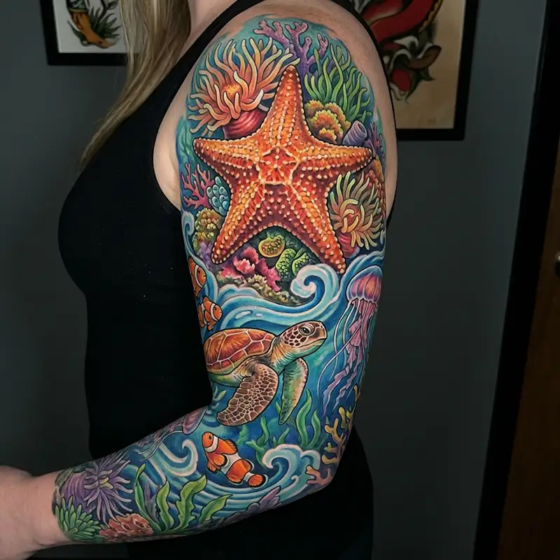 100 Starfish Tattoos: Meaning, Styles & Design Ideas 83 Starfish Tattoos