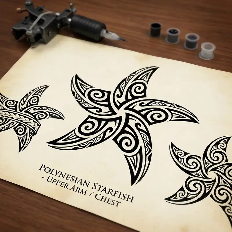 100 Starfish Tattoos: Meaning, Styles & Design Ideas 1 Starfish Tattoo Design Ideas